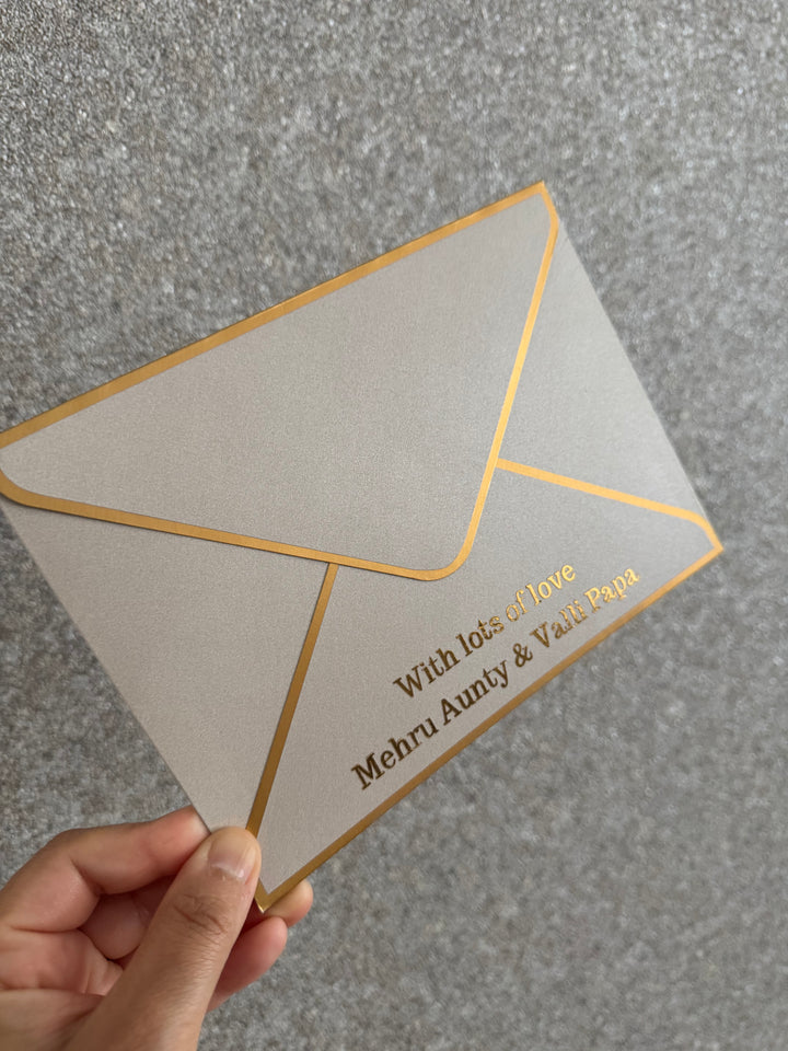 Personalised Mahr Envelopes