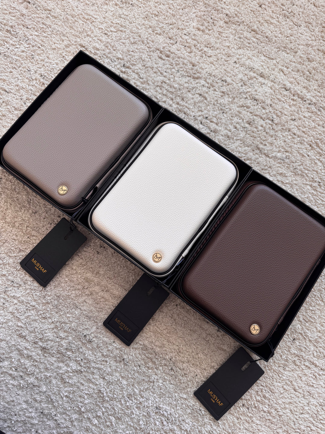 Stone beige Mus’haf Case (Free Personalisation)