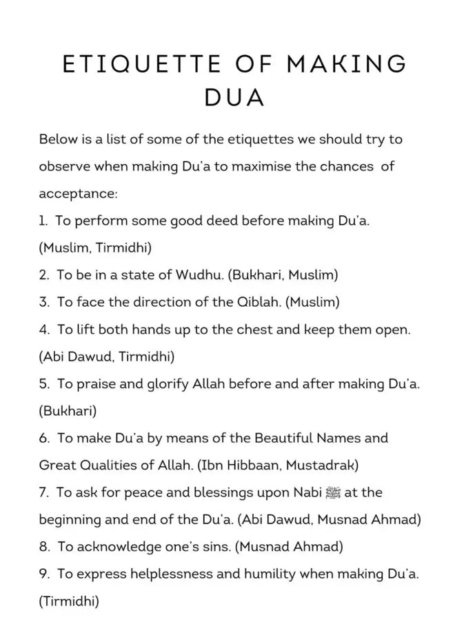 Me & My Du’as Journal by South African Muslimah