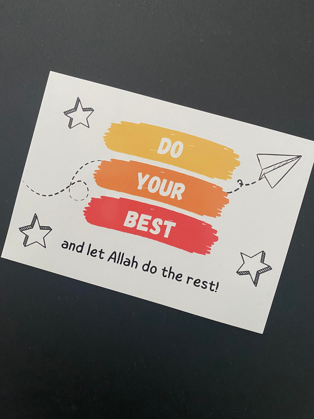 Islamic Positive Affirmation Card