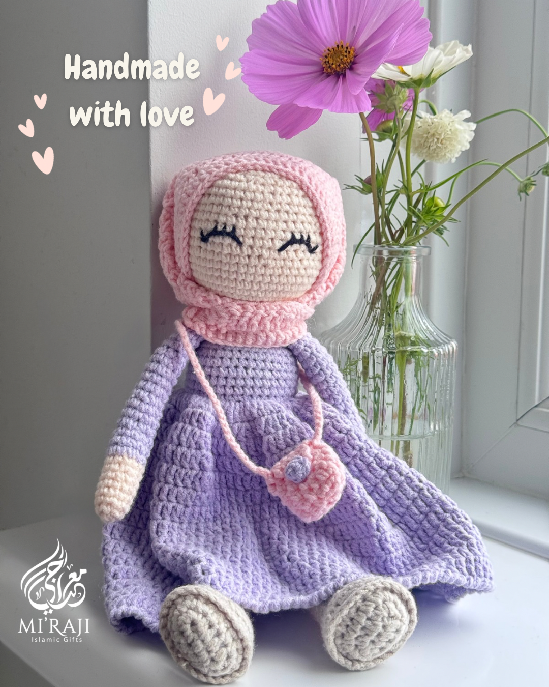 Handmade Hijabi Doll (Nursery Decor)