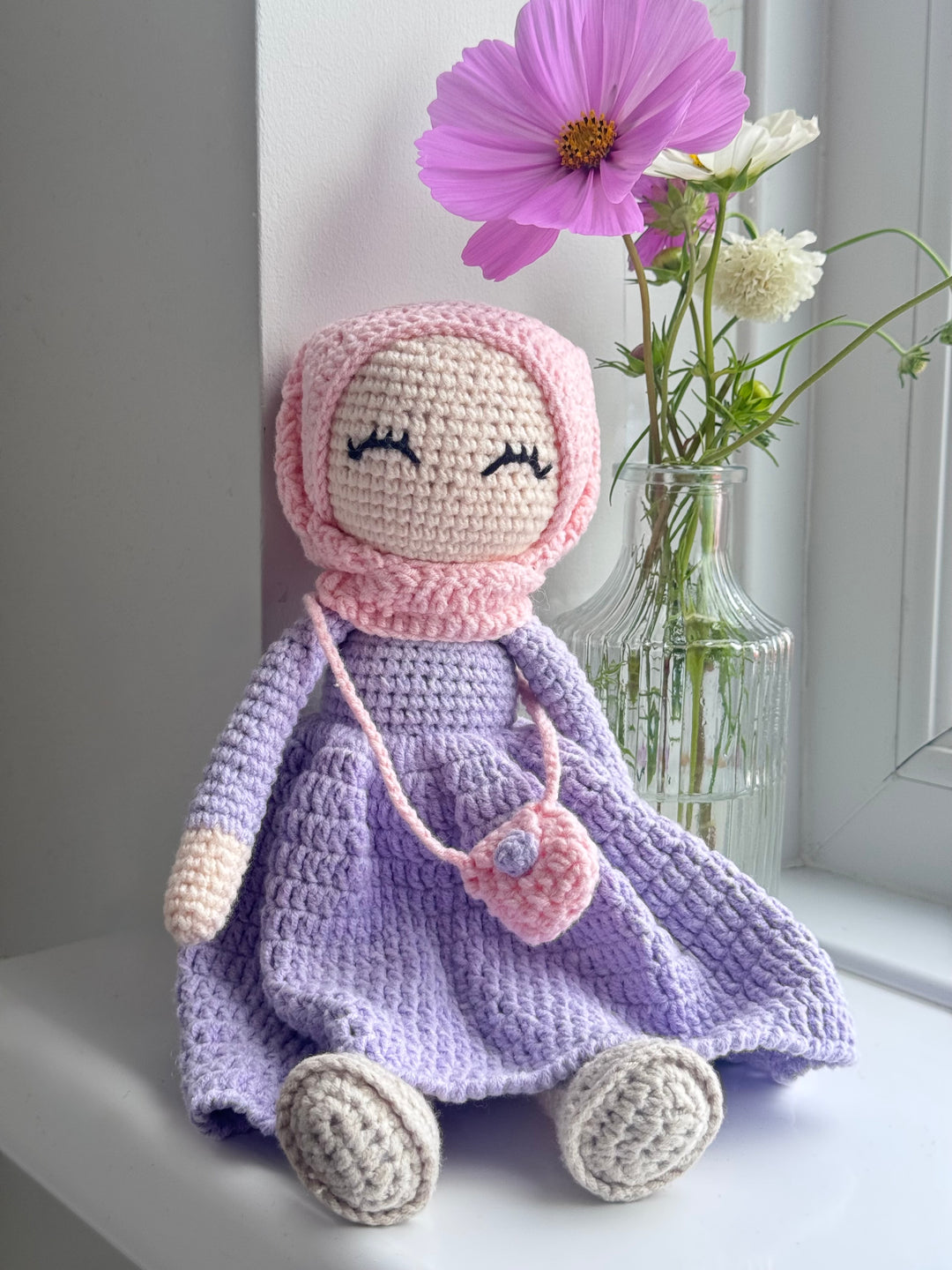Handmade Hijabi Doll (Nursery Decor)