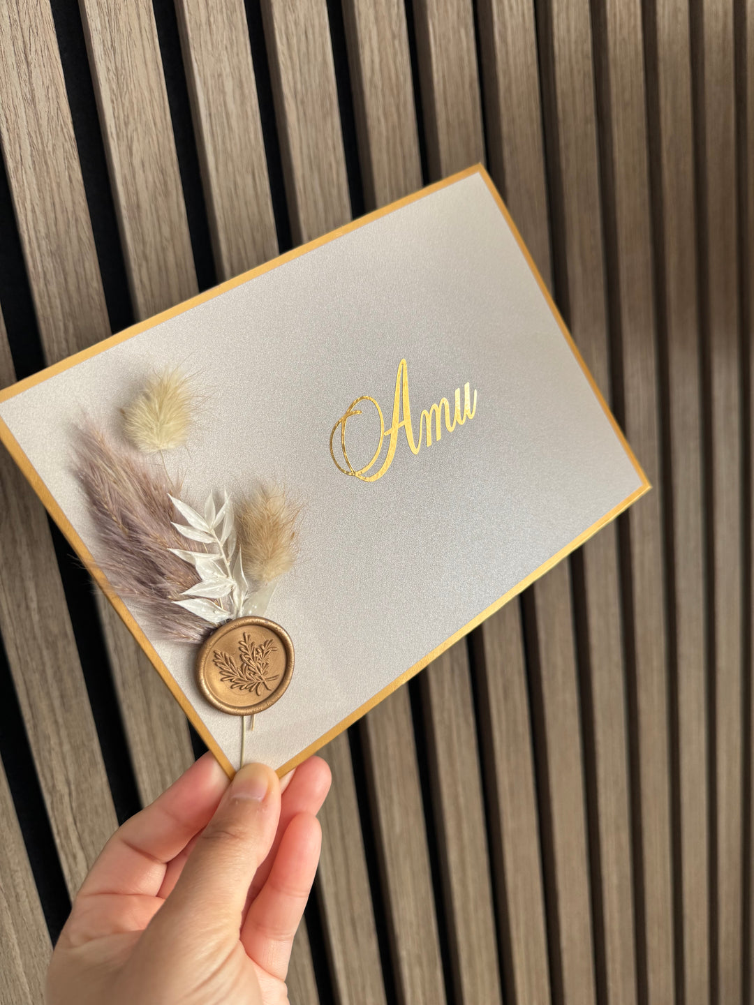 Personalised Mahr Envelopes